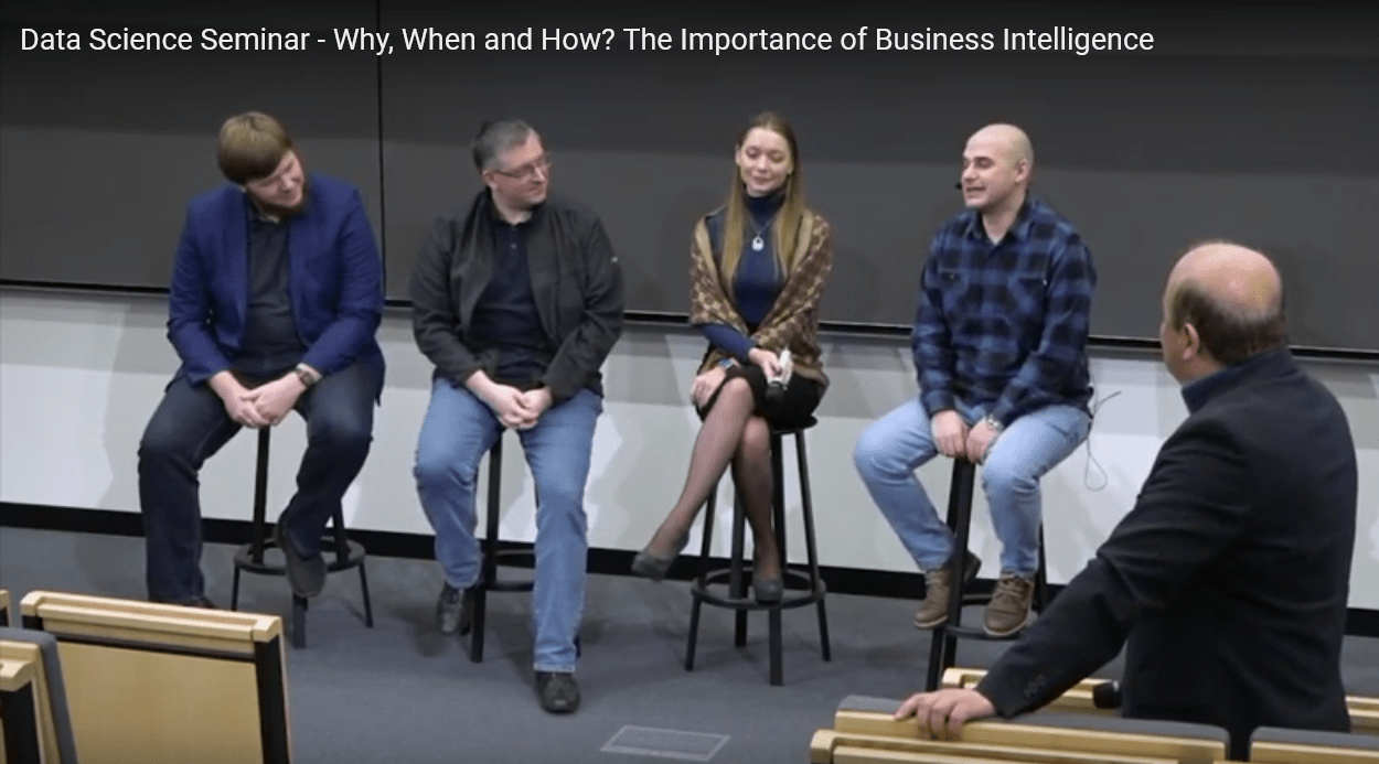 Data Science Seminar - UT&Swedbank - panel