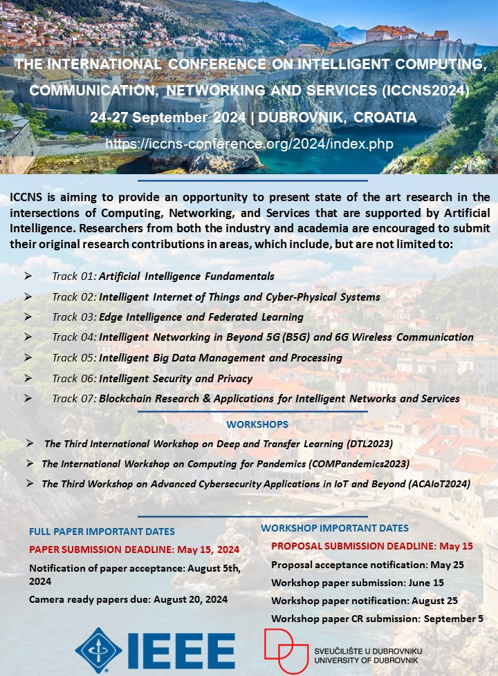CFP for The IEEE International Conference on Intelligent Computing ...
